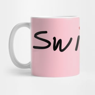 Swiftie Mom Typography Mug